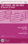 Two Strings, But One Voice SSAA choral sheet music cover